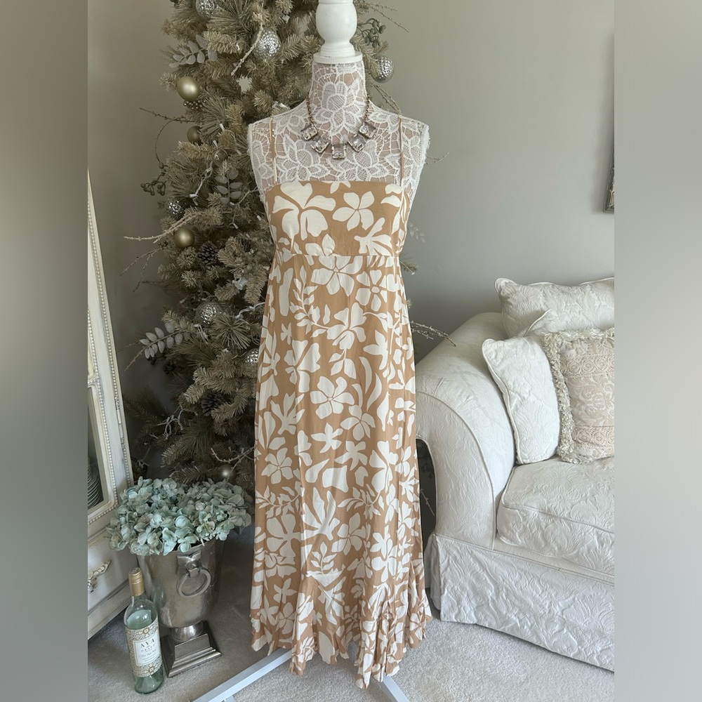 Paper Heart Maxi dress